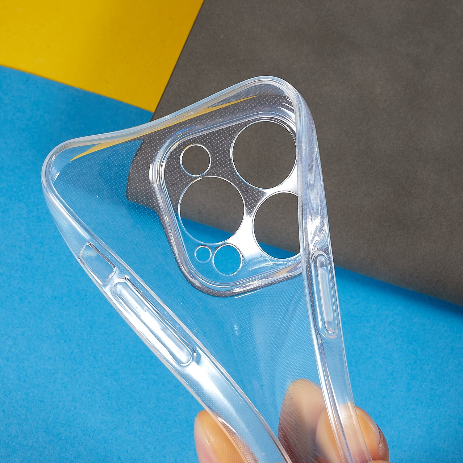 Til iPhone 14 Pro Max Præcis linseudskæring Gennemsigtigt faldsikkert cover Mobiltelefon Slank TPU-cover Til iPhone 14 Pro Max Præcis linseudskæring Gennemsigtigt faldsikkert cover Mobiltelefon Slank TPU-cover